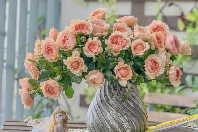 Cắm hoa hồng đừng chỉ dùng nước lã: Cho 1 thìa này vào bình, hoa nở bung, cả tuần vẫn tươi