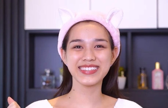 Đỗ Thị Hà ngại ngùng khoe mặt mộc, netizen khen ngợi vì điều này