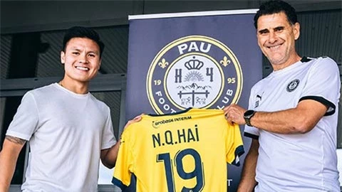 Quang Hải kiếm bộn tiền cho Pau FC