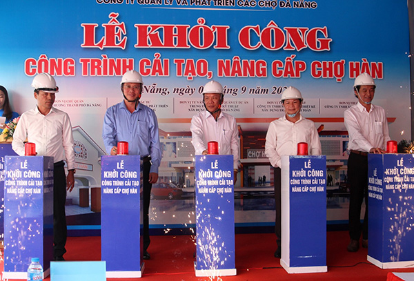 Khởi công công trình cải tạo, nâng cấp chợ Hàn ngày 6/9/2022