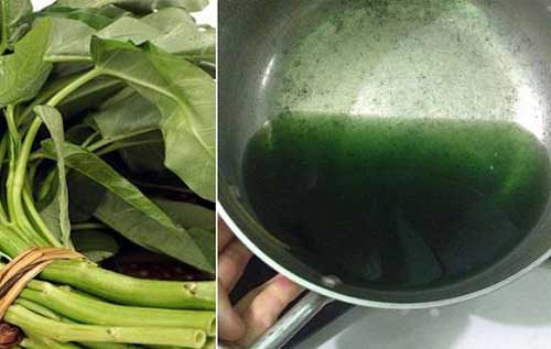 Các bà nội trợ lo lắng khi thấy nước luộc rau chuyển màu xanh đen nghi nhiễm độc: Chuyên gia hé lộ sự thật
