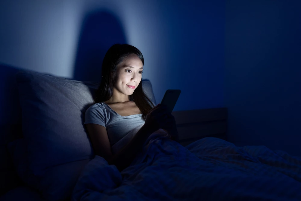 Some screen time before bedtime may in fact be safe for sleep (Illustrative image).