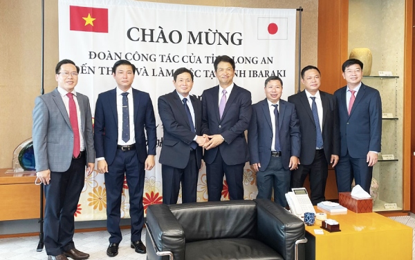 Long An xúc tiến trở lại việc đưa lao động sang Ibaraki Nhật Bản