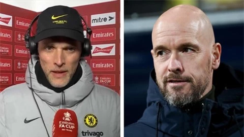 Ten Hag bất ngờ gửi thông điệp tới Tuchel