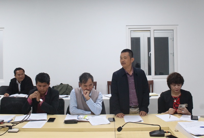 ông Thân Văn Sửu – Chủ tịch Chi hội Doanh nghiệp sản xuất thương mại Sản vật Tây Nguyên, đề nghị Hiệp hội Doanh nghiệp Lâm Đồng phát huy vai trò xúc tiến thương mại.