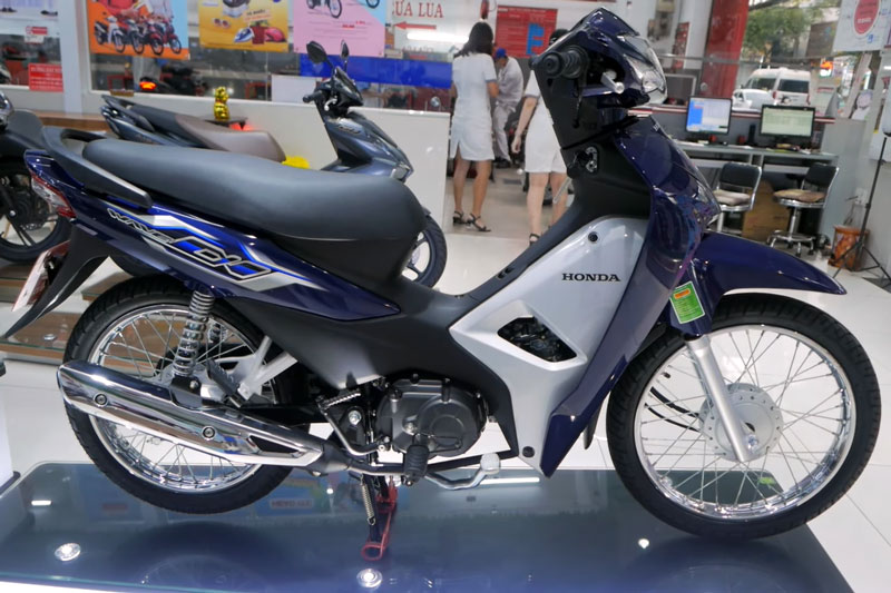Cận cảnh Honda Wave Alpha 2023 phiên bản rẻ nhất tại Việt Nam