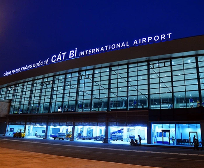 Cat Bi international airport.