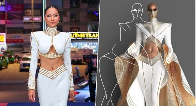 H'Hen Niê và những lần vướng nghi vấn 'copy' thiết kế nước ngoài