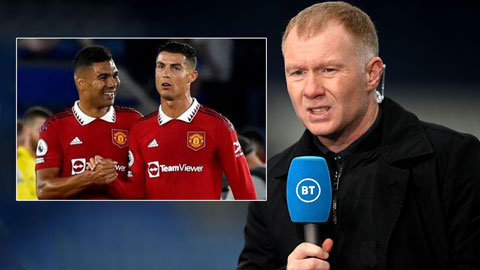 Scholes ngỡ ngàng vì Casemiro, tiếc cho Ronaldo