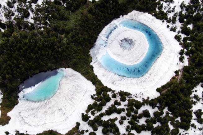 Kỳ ảo Hồ Mắt Rồng chỉ xuất hiện đúng một lần trong năm