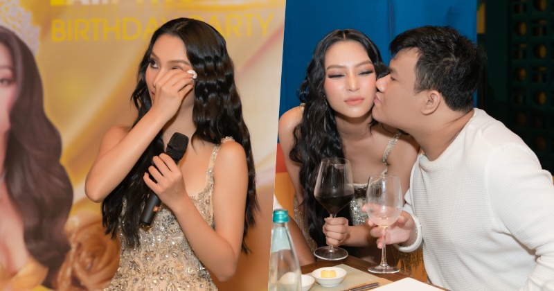 Nụ hôn đặc biệt của em trai tự kỷ dành cho Lâm Thu Hồng trong ngày sinh nhật