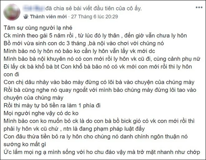 Ly thân 5 năm, chồng công khai qua lại và có con với bồ nhí nhưng nhất quyết không chịu ly hôn với vợ cũ