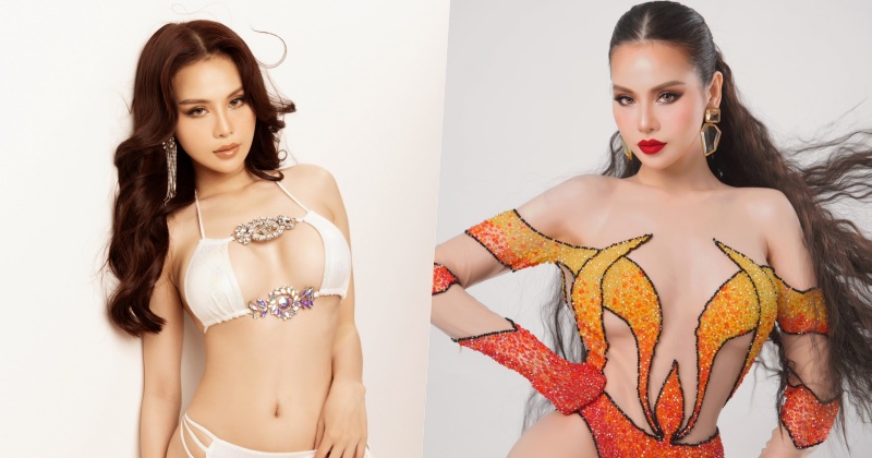 Thùy Trâm khoe body trong bộ ảnh bikini "rực lửa"