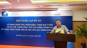 Cuối năm 2022 vận hành cổng điện tử tham vấn, tra cứu quy định kinh doanh