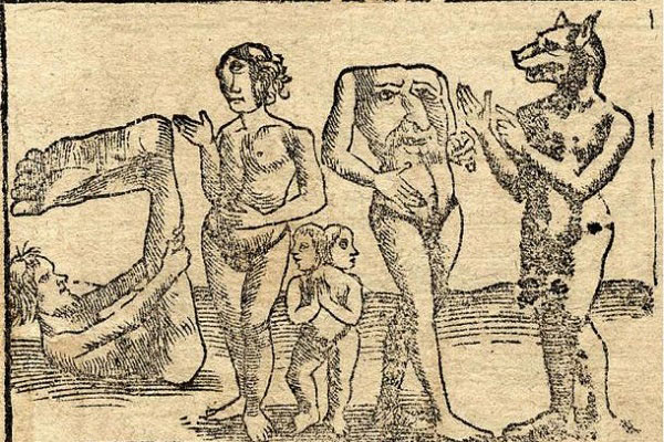 Bí ẩn bộ lạc không đầu, mắt và miệng đặt ở trên ngực