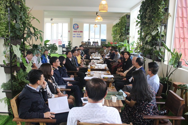 Huyện Lạc Dương hiện là địa phương duy nhất của tỉnh Lâm Đồng tổ chức chương trình Cà phê doanh nhân. 