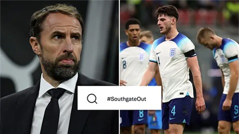 Fan Anh đòi sa thải Southgate trước World Cup 2022