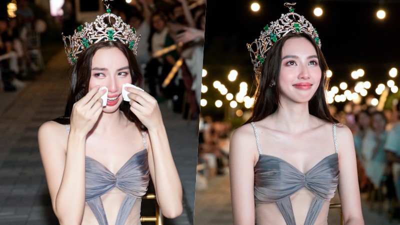 Thùy Tiên bật khóc vì xúc động trước món quà đặc biệt từ fan club