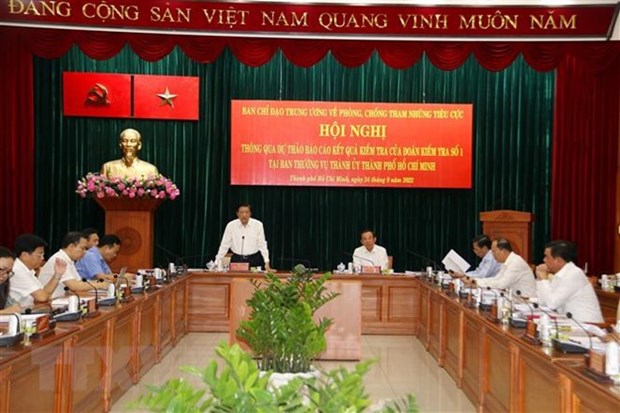 HCM City is urged to intensify its anti-corruption efforts