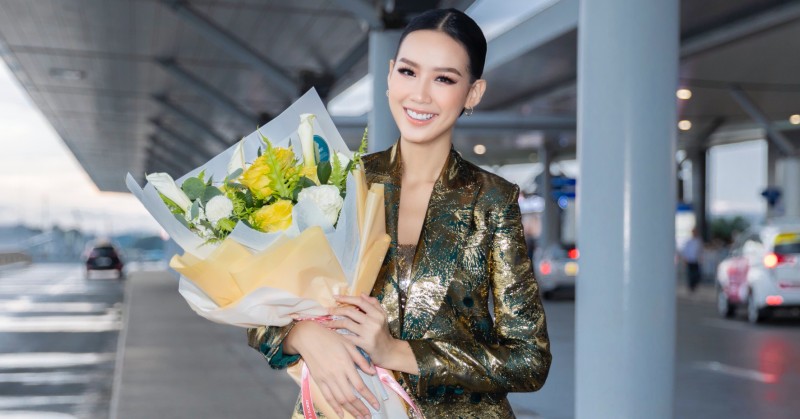 Á hậu Bảo Ngọc mang 125kg hành lý đến Ai Cập dự thi Miss Intercontinental 2022