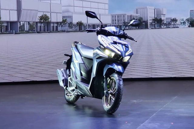 Ảnh thực tế Honda Vario 125 2023 vừa ra mắt: thêm trang bị, diện mạo mới