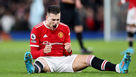 Diogo Dalot vươn lên bằng sức mạnh niềm tin