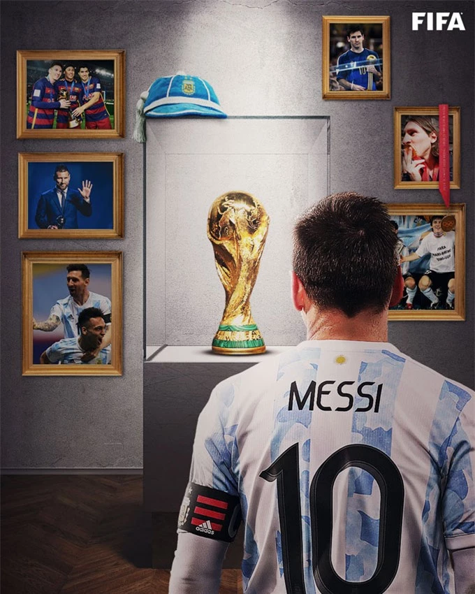 Messi đang hướng tới việc giành danh hiệu duy nhất anh còn thiếu là chức vô địch World Cup ở giải đấu lớn có thể là cuối cùng với ĐT Argentina
