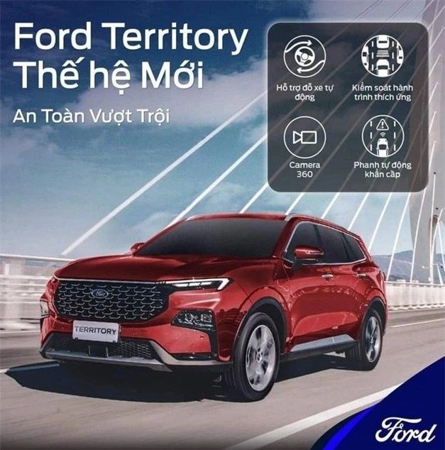 Công bố nội thất Ford Territory 2023: khác biệt rõ rệt giữa các phiên bản 193182