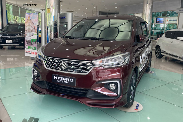 Suzuki Ertiga hybrid chốt lịch ra mắt vào 28/9, giá dự dự kiến từ 539 triệu đồng