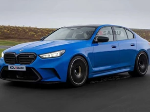 Hé lộ thiết kế của BMW M5 2024
