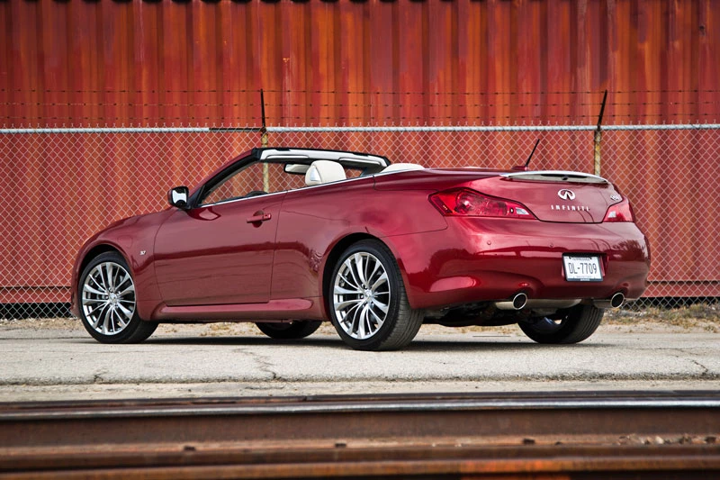 5. Infiniti Q60 Convertible.