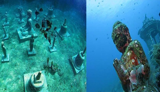 Lời giải cho ngôi chùa và tượng phật 'ngàn năm tuổi' dưới đáy biển