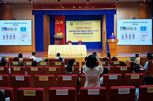 Tăng trưởng kinh tế 9 tháng 2022 cao nhất trong 12 năm qua