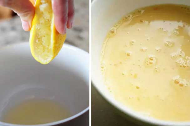 Thêm vài giọt cốt chanh khi rán trứng, món ăn hết hẳn mùi tanh thơm ngon đặc biệt