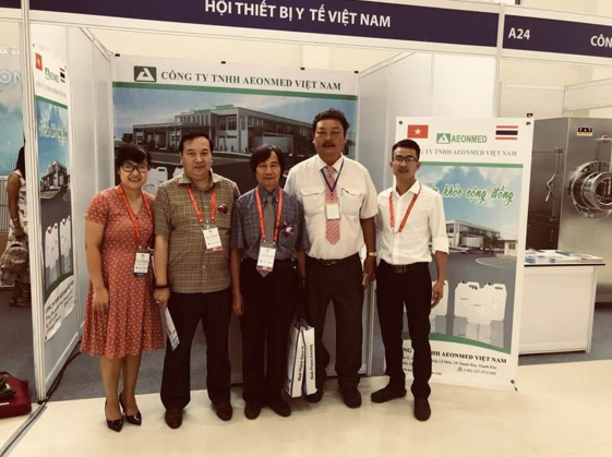 Công ty AEONMED Việt Nam tại Triển lãm quốc tế chuyên ngành y dược.