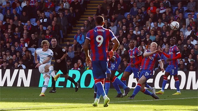 Gallagher ghi bàn thắng quyết định trận Crystal Palace vs Chelsea