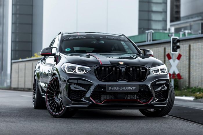 Tận mục BMW X4 M Competition độ Manhart công suất 635 mã lực