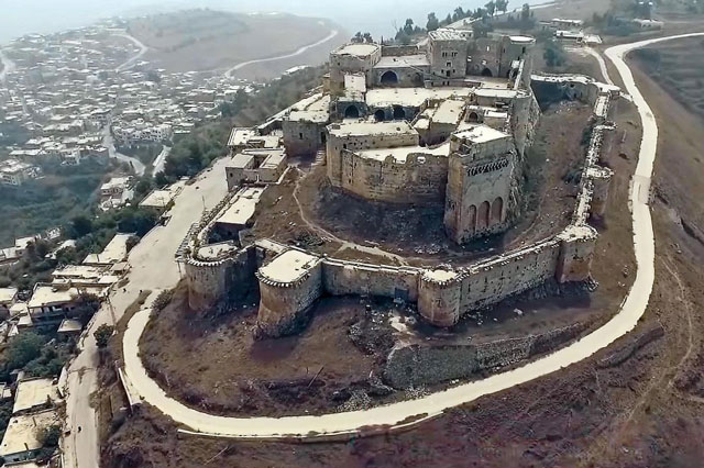 Lâu đài của hiệp sĩ Thập tự chinh ấn tượng nhất thế giới