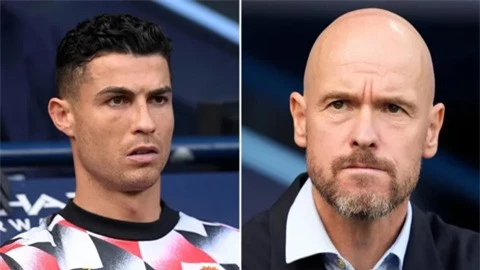 Man City vs MU: Ten Hag không cho Ronaldo vào sân để 'giúp anh đỡ nhục'