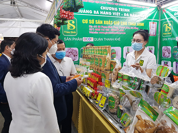 Hàng trăm doanh nghiệp tham gia hội chợ hàng Việt Đà Nẵng 2022