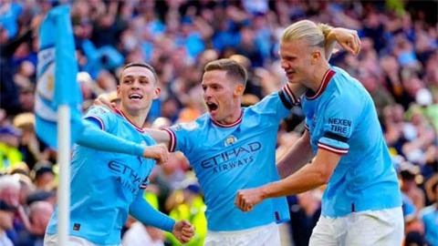 Man City gia tăng cơ hội vô địch Ngoại hạng Anh, tỉ lệ của MU xuống còn 0%