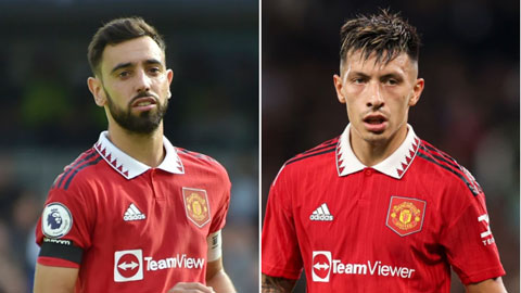 Fernandes và Martinez nổi điên trong phòng thay đồ sau hiệp 1 trận derby Manchester