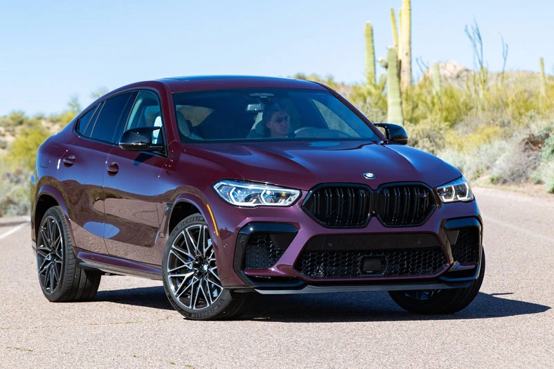 5. BMW X6 M Competition (thời gian tăng tốc từ 0-96 km/h: 4,1 giây).