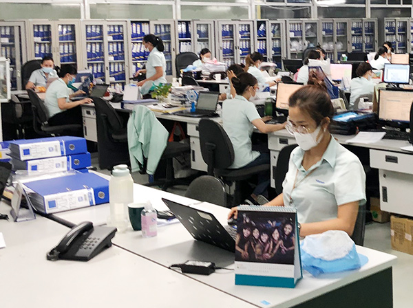 Sử dụng phần mềm phòng chống, đánh giá nguy cơ lây nhiễm COVID-19 tại khu công nghiệp