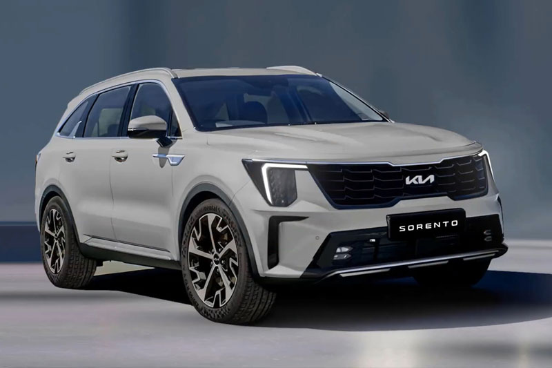 Lộ thiết kế của Kia Sorento 2024, thể thao và cứng cáp hơn
