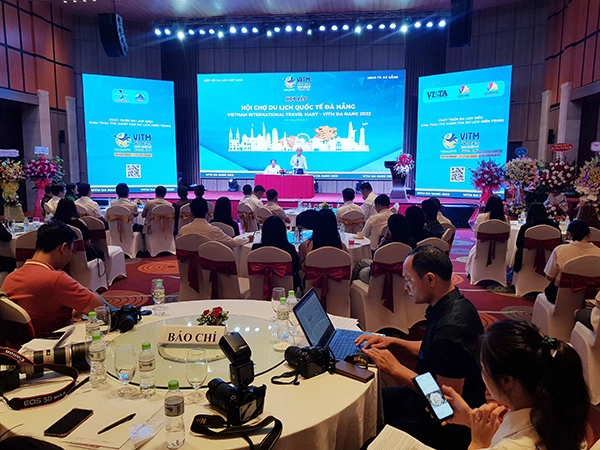Họp báo tối 8/10 giới thiệu về Hội chợ Du lịch quốc tế Đà Nẵng - VITM Đà Nẵng 2022
