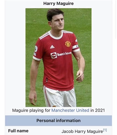 Tên thật của Maguire được tiết lộ
