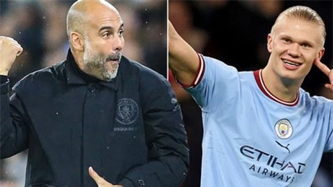 Pep: 'Tôi rất buồn khi Haaland không ghi được 3 bàn'