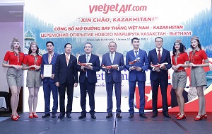 Cơ hội khám phá Việt Nam dành cho du khách Kazakhstan với đường bay thẳng của Vietjet
