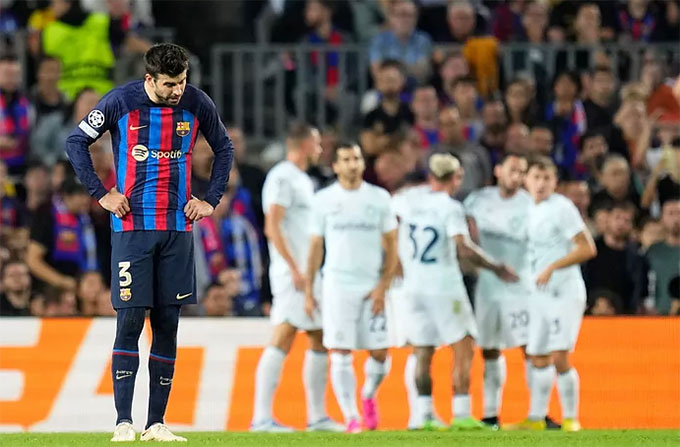 Barcelona đánh rơi đẳng cấp Champions League